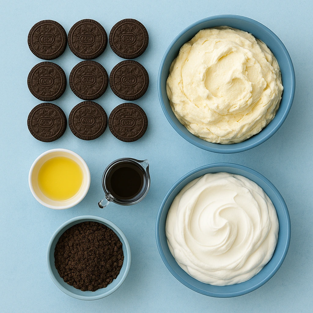 Oreo Ice Cream Cake ingredients
