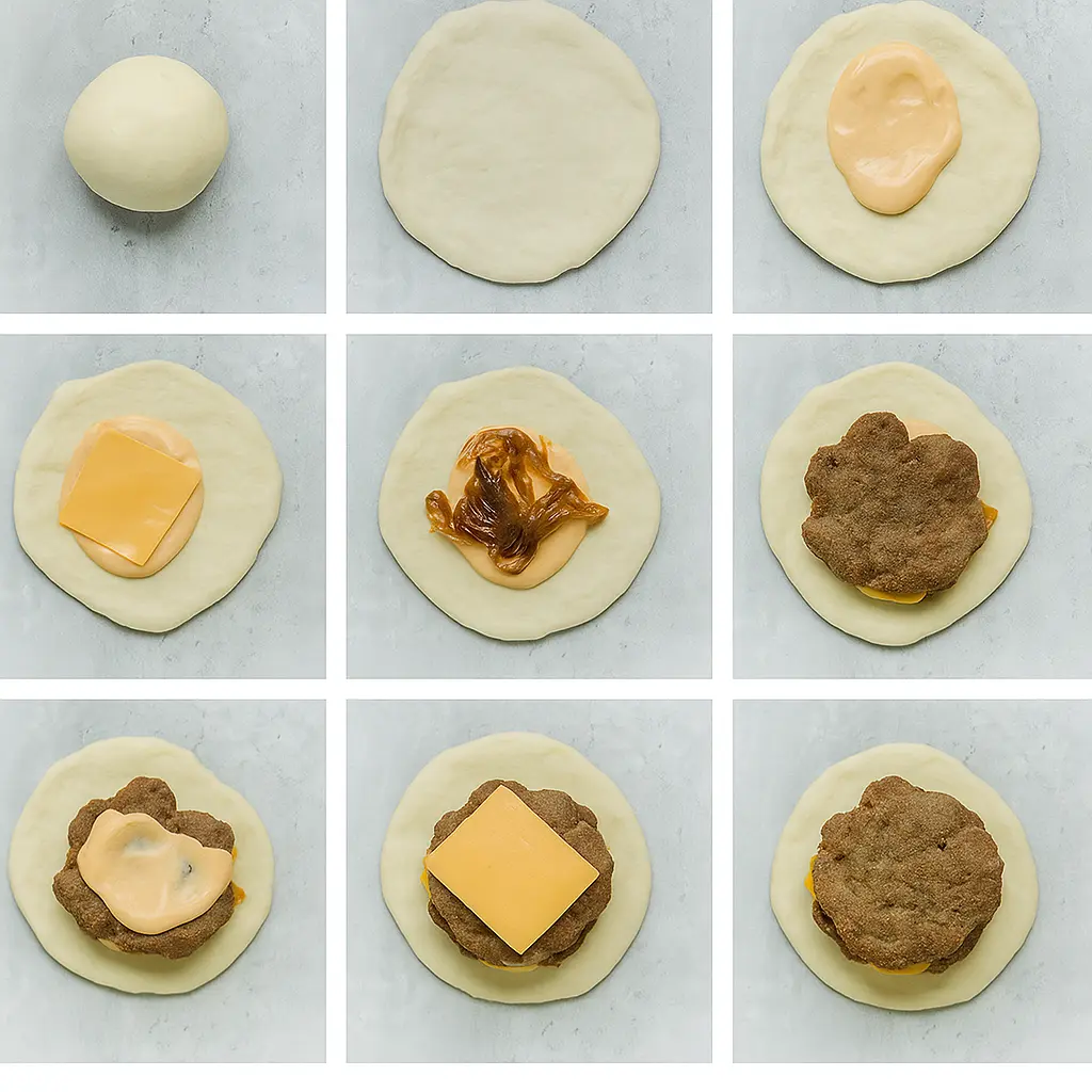 Ultimate Double Cheeseburger step by step