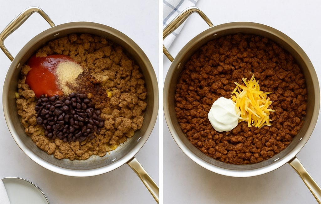 How to Make Taco Stuffed Shells Step by Step