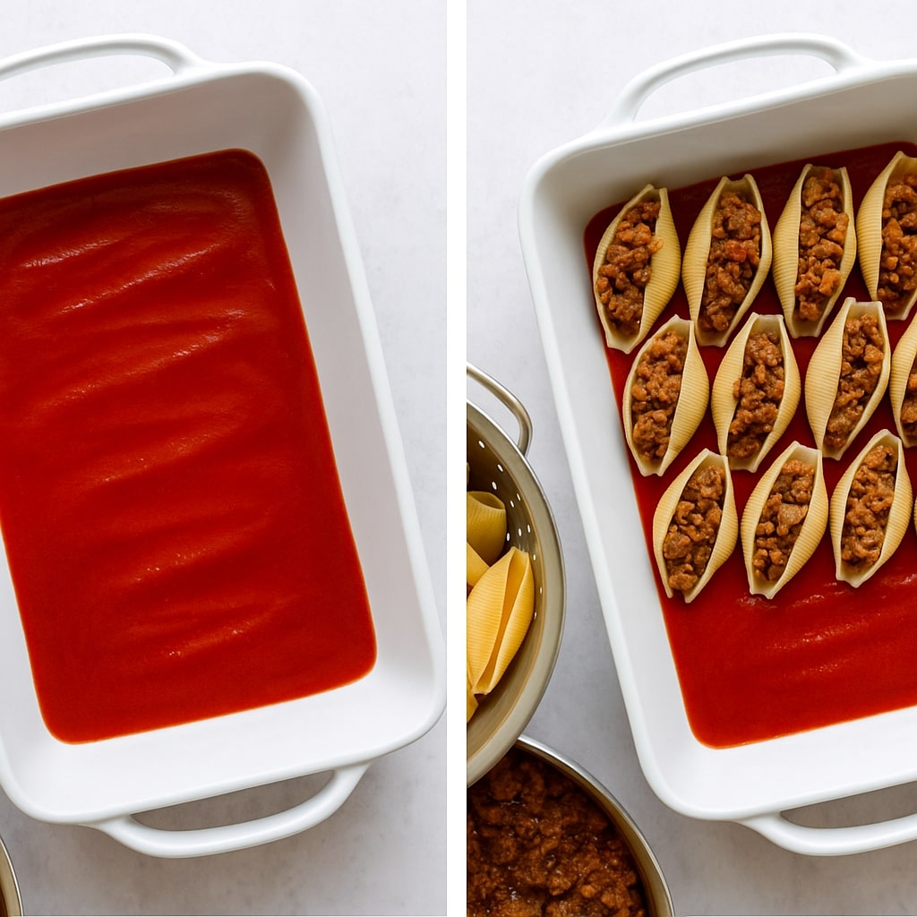 The Best Taco Stuffed Shells for Family Dinner step by step