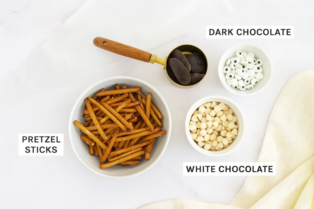 How to Make Chocolate Pretzel Spider Webs
