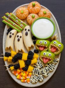Spooky Fruit Snacks for a Healthy Halloween Treat