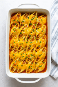 Cheesy Taco Stuffed Shells