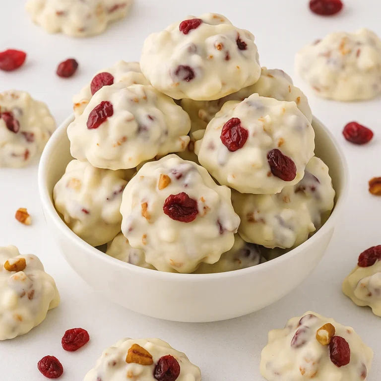 How to Make Slow Cooker White Chocolate Cranberry Clusters (Step-by-Step Guide)
